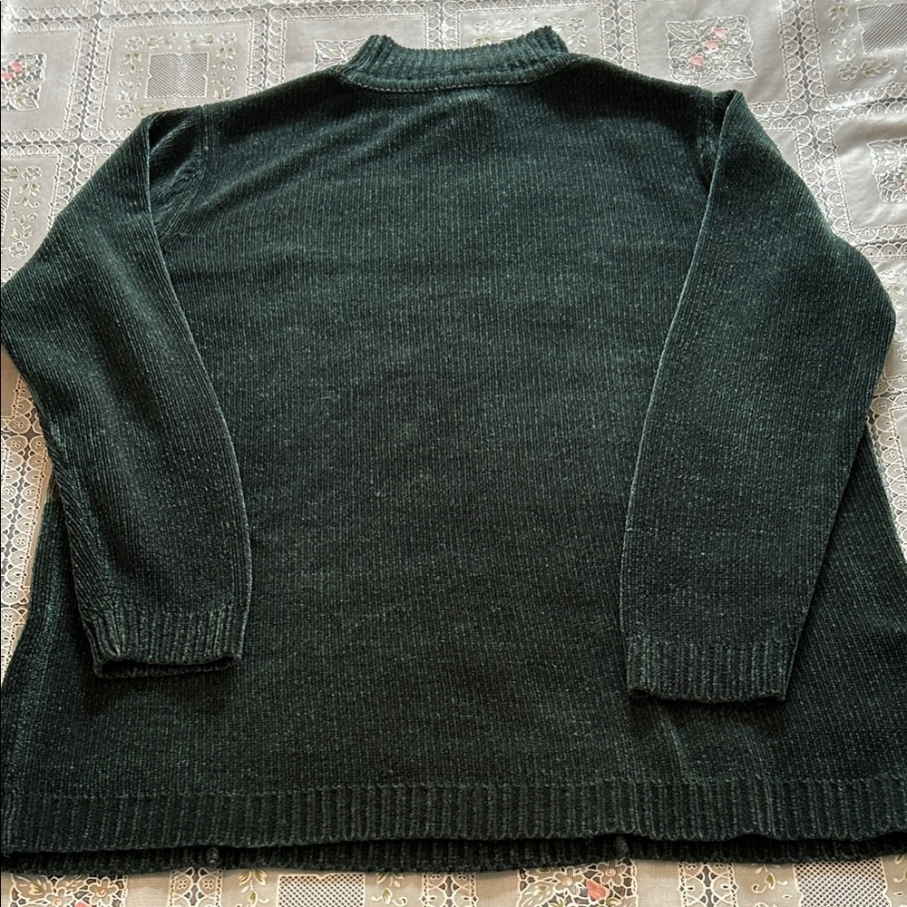 Classic Elements Multicolor Patchwork Sweater - image 3